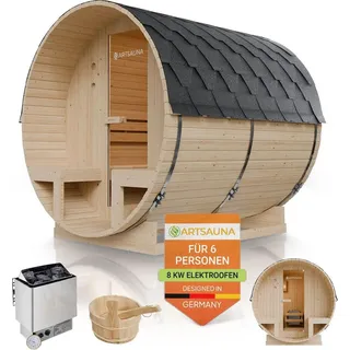 Artsauna Spitzbergen 220 inkl. 8 kW Ofen