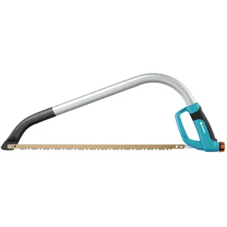 Gardena Comfort Bügelsäge 530: Leichte Holzsäge für Arbeiten an engen Stellen, nachstellbare Blattspannung, Rostschutz, Blattlänge 530 mm (8747-20)