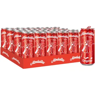 Almdudler Original Alpenkräuterlimonade (24 x 0,33 l) - Limonade aus natürlichen Kräutern - Getränk im Vorratspack - Dose