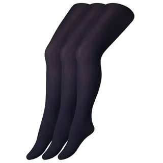 s.Oliver S. Oliver Strumpfhose 3er Pack originals 40 Denier in total eclipse | Gr.: 122/134