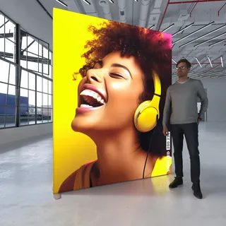 LED Messewand Highlight SEGO – B 200 x H 250 cm