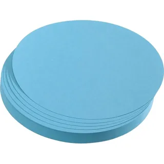 Franken Moderationskarten blau Ø 14,0 cm, 500 Blatt