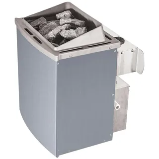 Karibu 9 kW Saunaofen mit integrierter Steuerung (ohne Steine)