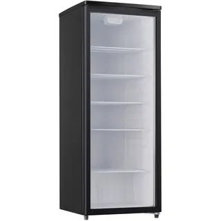 PKM GKS255B Getränkekühlschrank (250 l, 1430 mm hoch, Schwarz)