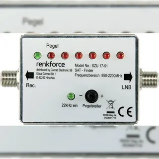 Renkforce RF-4470372 SAT Finder