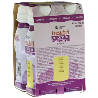 Fresubin PROTEIN Energy Drink Vanille, 4X200 ml