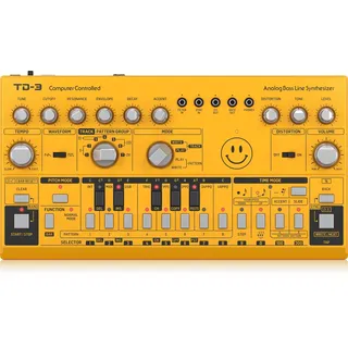 Behringer TD-3-AM Bassline-Synthesizer Gelb