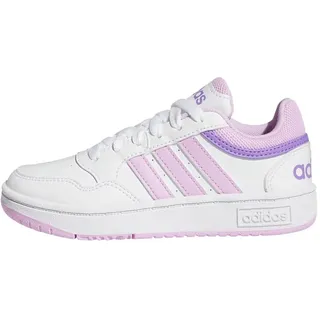 Adidas Hoops Shoes Schuhe, Cloud White/Lilac/Violet Fusion, 36 EU