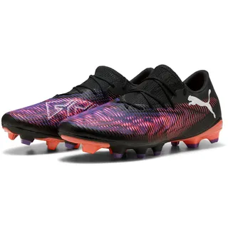 Low FG/AG Fußballschuhe 01 black/white/glowing red 46
