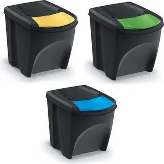 KEDEN 3x25 l Schwarz