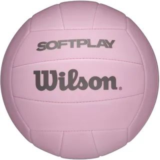 Wilson AVP Soft Play Volleyball, Eva-Schaum-Beachvolleyball, Komfort & Stil, Offizielle Größe, Farbe: Pink