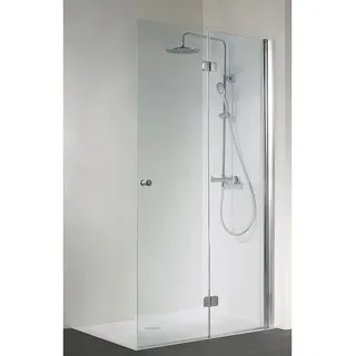 HSK Walk In Exclusiv Drehfalttür, 140cm, weiss