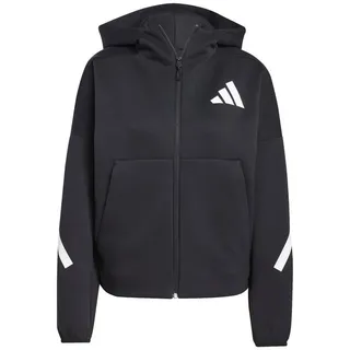adidas Z.N.E. Reißverschlusspullover Black / White S