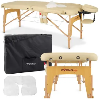 Habys Sofia Massageliege Mobile Massagetisch Kosmetikliege Tragbar Massagebett