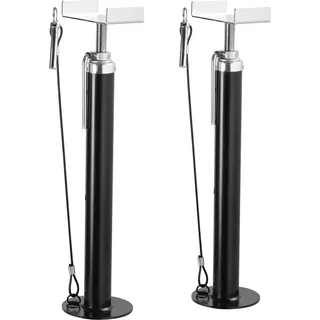 Vevor Ausziehbares Stützenset Wohnmobile 500–1230 mm Silber