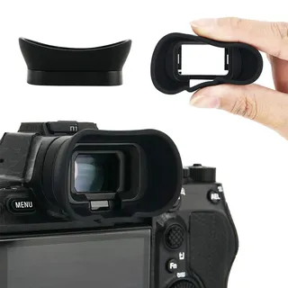 KIWIFOTOS Augenmuschel für den Sucher der Son. Alpha A9III A7IV A7SIII A1 | Ersetzt Sony FDA-EP19 Okular, Erweitertes Silikon-Design, schirmt Streulicht