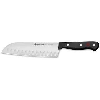 WÜSTHOF Gourmet Santoku 17 cm, Schwarz