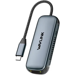 WAVLINK USB-C auf 2.5GbE Ethernet Adapter mit 95W PD - Kompakter RJ45 Netzwerkadapter für iPhone 15/iPad/Laptop - 2.5Gbit/s Aluminium-Design - Windows/Mac/iOS/Linux/Chrome OS