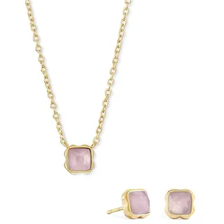 Coeur de Lion Schmuck-Set 1301/54-1920 - rosa