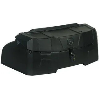 200 L Volumen Universal Quad- ATV Koffer Neu aus hochwertigem LLDPE (linear Low Density Polyethylene) Material und Sicherheitsschloss, inklusive Befestigungsmaterial, mit großer Ladeöffnung.