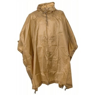 Max Fuchs MFH Poncho Rip Stop coyote tan ca. 144x223cm - Braun