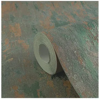 A.S. Création Vliestapete Livingwalls Styleguide Design 2021, Unis, grün, bronze 326512 braun