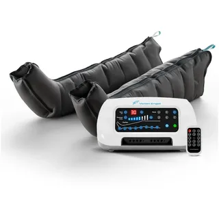 Venen Engel 8 Premium Beinmassagegerät mit Beinmanschetten, 8 Luftkammern | Medizinisch zertifiziert bei venösen und lymphatischen Beschwerden, Gleitwellenmassage, 8 Luftkammern, 6 Programme