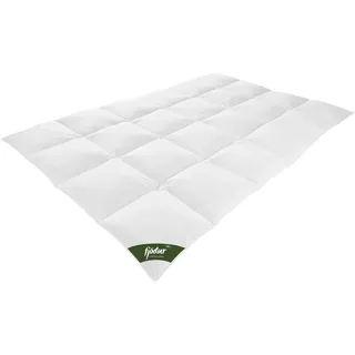 fjödur „Frida“ Winterdaunendecke 135x200 cm – warm & kuschelig – 90 % Daunen – 100 % Baumwolle - Weiß