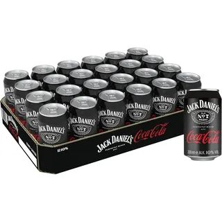 Jack Daniel's & Coca Cola Mixgetränk 10% Vol.