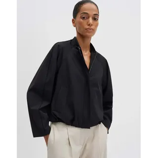 Someday Damen Jacke | NORTIA Regular Blousonjacke mit Tunnelzug Black, 42 - 42