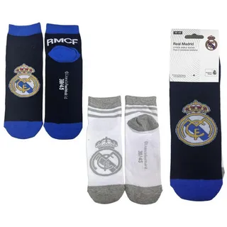 Real Madrid Kurzsocken Sneakersocken 38 bis 45 Onesize