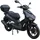 125 ccm 8,56 PS 85 km/h mattschwarz inkl. Topcase