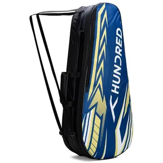 Hundred Urban Pod Badminton-Ausrüstungstasche (Königsblau, Größe L) | Unisex | Material: Polyester | 3 geräumige Fächer | Doppelreißverschluss