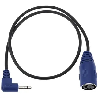 YINETTECH Kabel 5-polige MIDI-Buchse auf TRS 3,5-mm-Stecker Kompatibel mit Akai MPC Studio MPC Touch MPX8 SQ-1 90° TRS