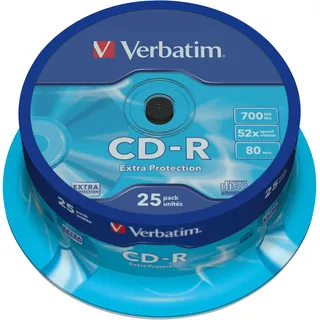 Verbatim CD-R 700MB 52x 25er Spindel