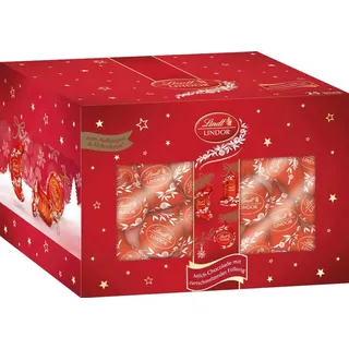 Lindt Baumbehang Lindor Weihnachten Vollmilch-Schokolade Packung 500g