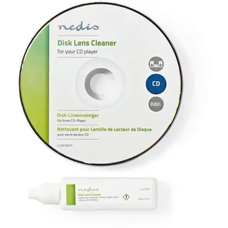 Nedis CD Linsenreiniger- Cleaner - Reinigungsdisk- 20 ml - CD-Player