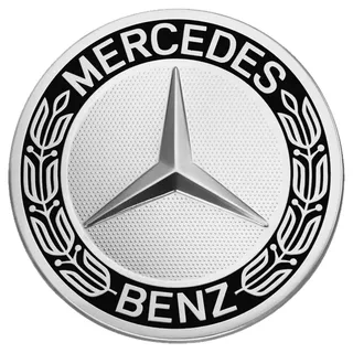 Mercedes-Benz Nabendeckel Stern schwarz matt