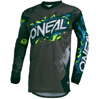 O'Neal Element Jersey Villain Kinder Radtrikot grau XL