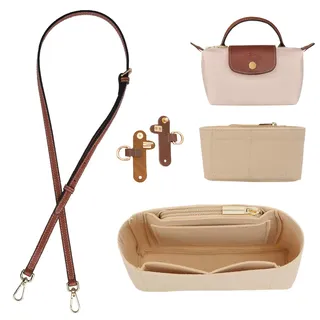 Kompatibel mit Longchamp Tasche Damen,Kompatibel mit Longchamp Schultergurt ,Mini Kompatibel mit Longchamp Tasche Damen,Verstellbares Kompatibel mit Longchamp Mini Organizer ,Passend für Longchamp