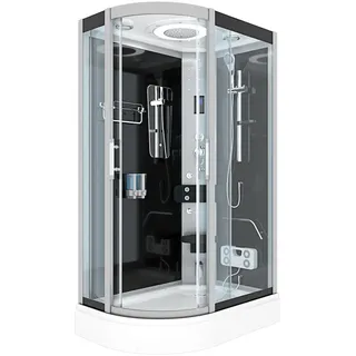 AcquaVapore Dusche Duschkabine D60-73T3L-EC 120x80 cm Mit 2k Scheiben Versiegelung