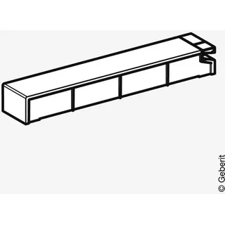 Geberit Spülkastendeckel zu Sanitärmodul für WC 243440TA1