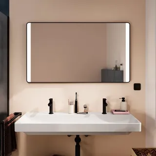 Hansgrohe Xarita Lite Q 1200 x 700 x 30 mm Mattschwarz