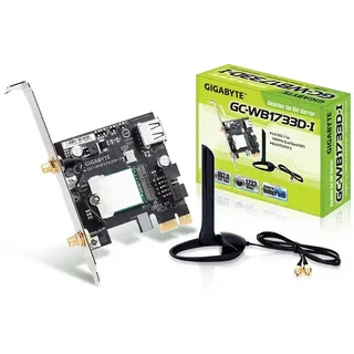 Gigabyte GC-WB1733D-I, 2.4GHz/5GHz WLAN Karte, Bluetooth 5.1 LE, PCIe x1