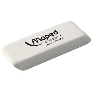 Maped »DESSIN Radiergummi 3, Kautschuk, klein, weiß