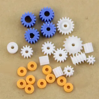 BIlinli 16 Arten Welle Zahnräder Spindel Zahnräder Zahnrad-B 2MM 2,3MM 3MM 3,17MM 4MM Wurm Kunststoff Holzbearbeitungsmaschinen Teile