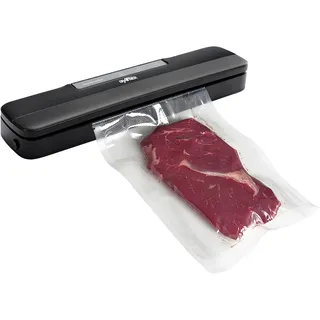 Grafner Vakuumierer Vakuumiergerät Folienschweißgerät 30cm Naht inkl. 10 Vakuumierbeutel und Foliens
