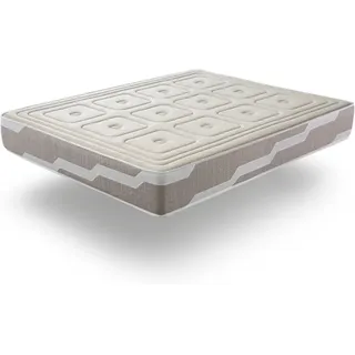 Latexmatratze 140x200 Organik Natura Höhe 26 Cm, Naturlatex Und Hr-schaum