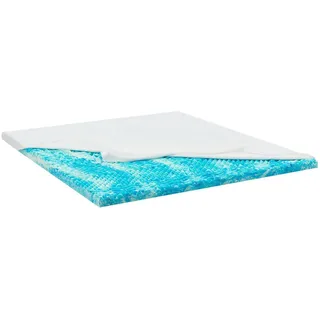 Juskys Topper 7 Zonen 140 x 200 cm weiß
