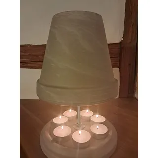 Teelichtheizung 3 wandig 840 Watt,Tiny House Teelichtofen Teelicht Heizung Lampe